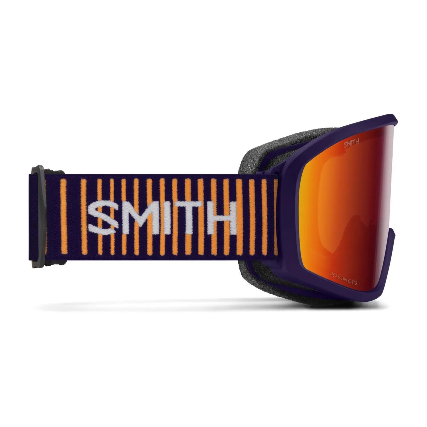 Masque Ski Reason Otg Deep Plum Gradient Red Solx Mirror Antifog Cat 3 Homme 3/4