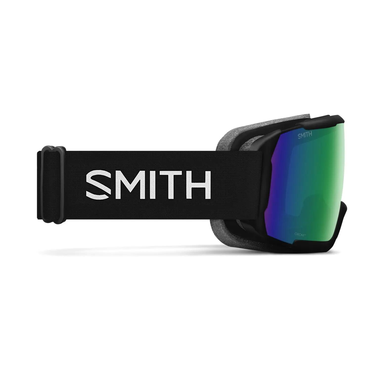 Masque De Ski Grom Black Green Solx Mirror Antifog Cat 3 Garçon 2/4
