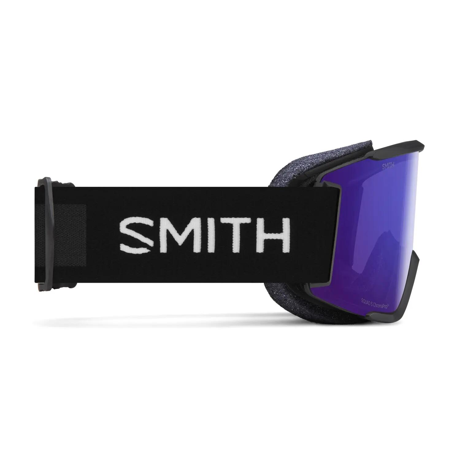 Masque Ski Squad S Black Chromapop Everyday Violet Mirror Cat 2 + Cat 0 Homme 2/4