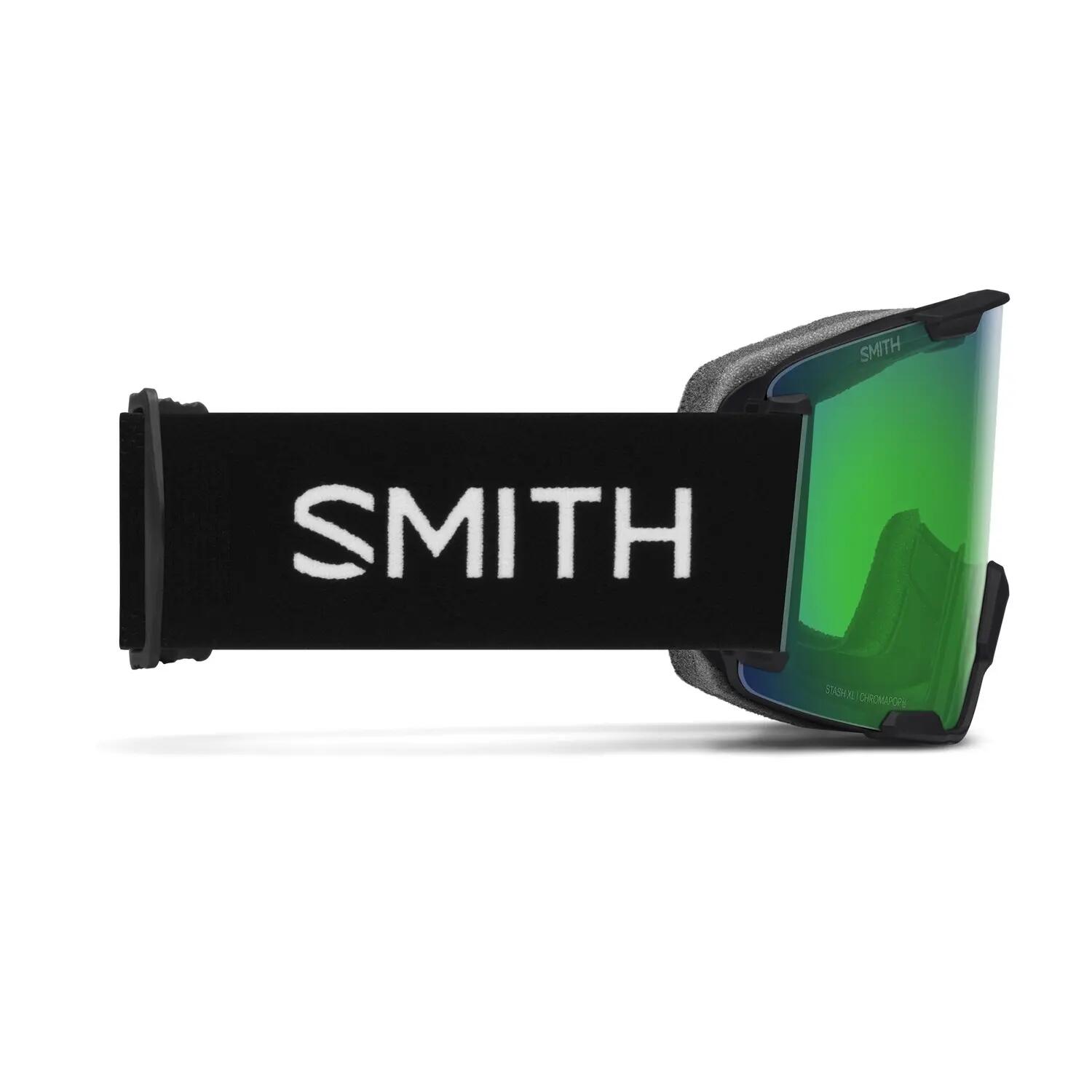 Máscara esquí Stash XL Black Chromapop Everyday Green Mirror Cat 2+1 Hombre 2/4