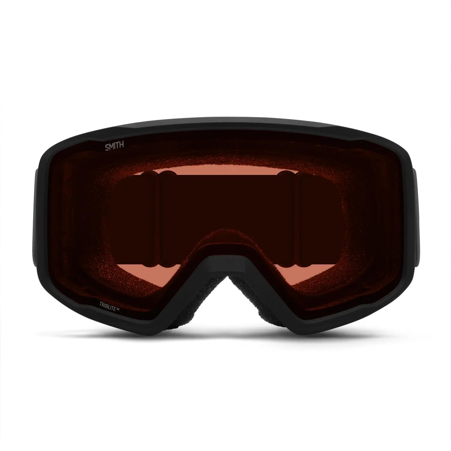 Maschera Da Sci Tribute Black Rose Copper Antifog Cat 2 Uomo 3/4