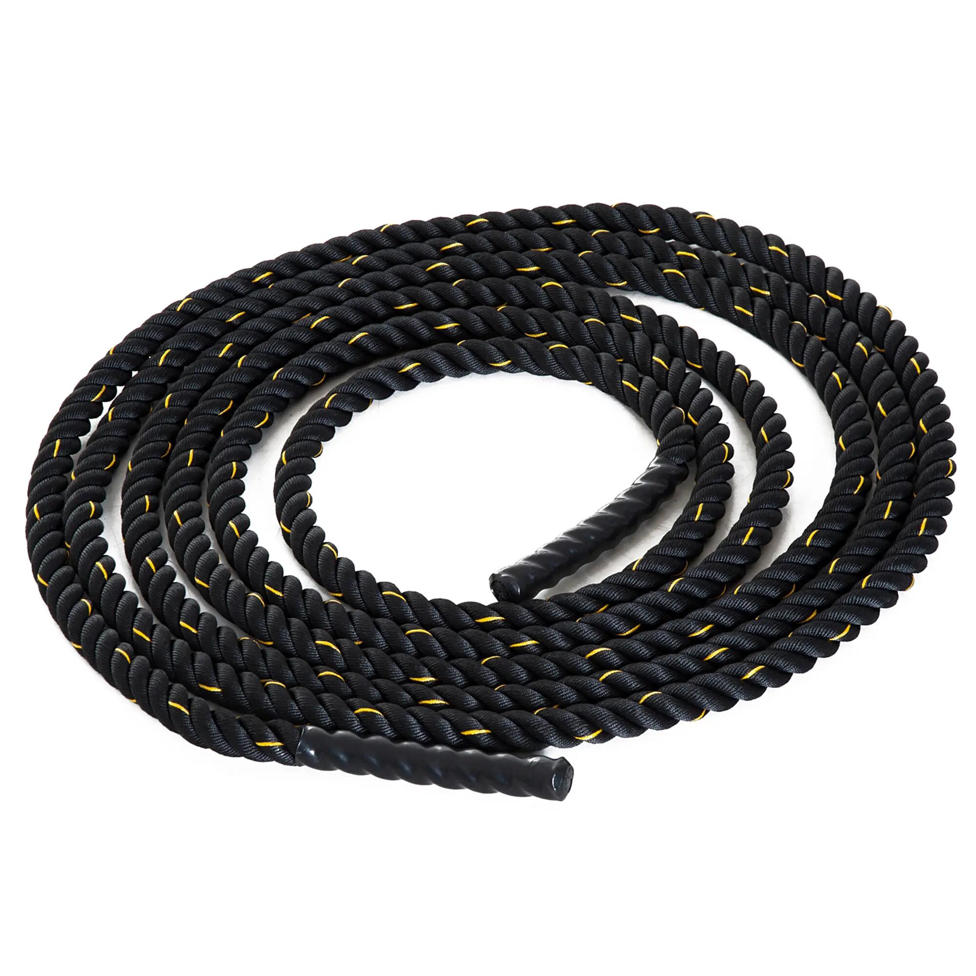 Corde de combat - Fitness - Unisexe - 9 m, Ø38 mm - Noir 2/6