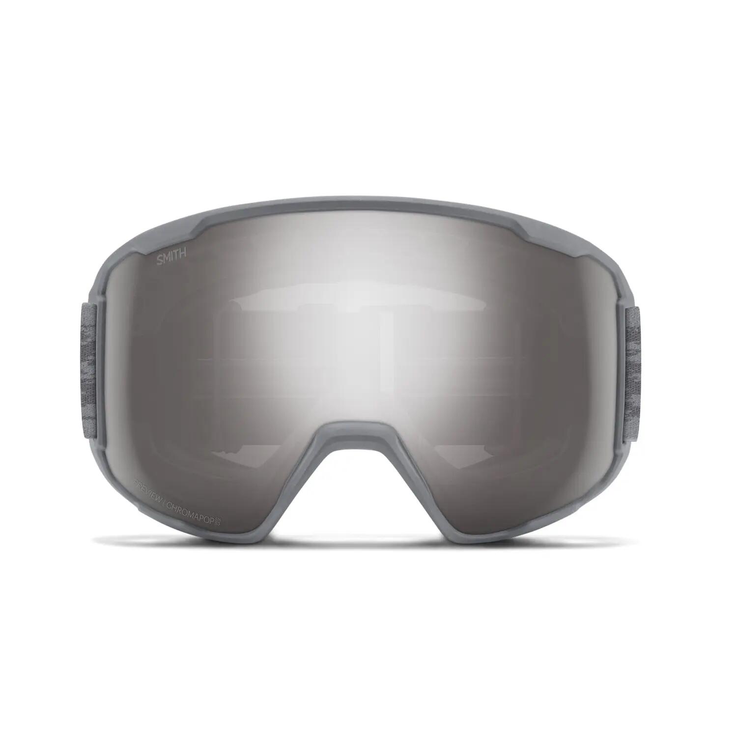 Masque Ski Preview Cirrus Grey Chromapop Sun Platinum Mirror Cat 3 Homme 3/4