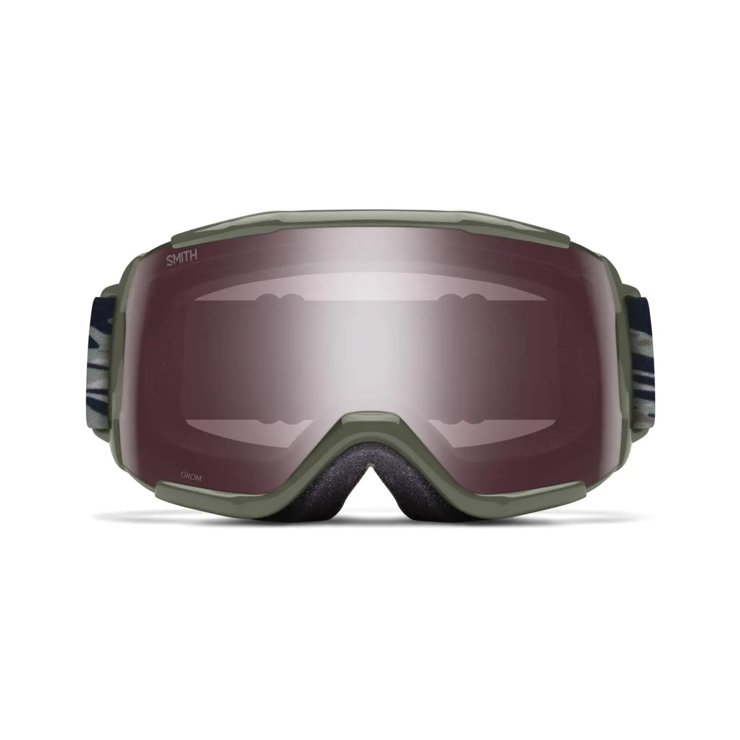 Maschera Da Sci Grom Eye Of The Tiger Ignitor Mirror Antifog Cat 2 Bambino 3/4