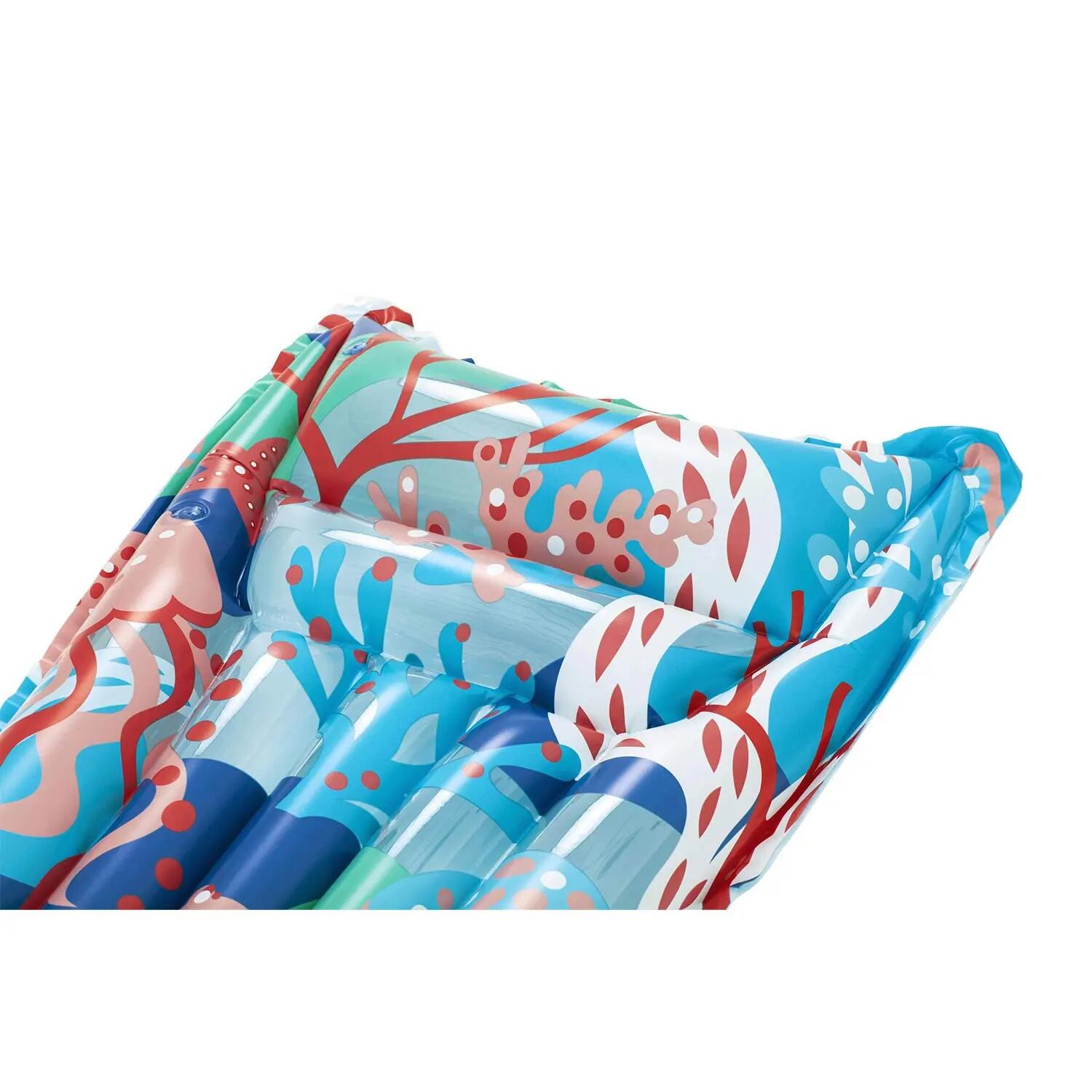 Dmuchany materac do pływania Bestway 44033-05 plażowy wodny duży 183x69 cm 4/11