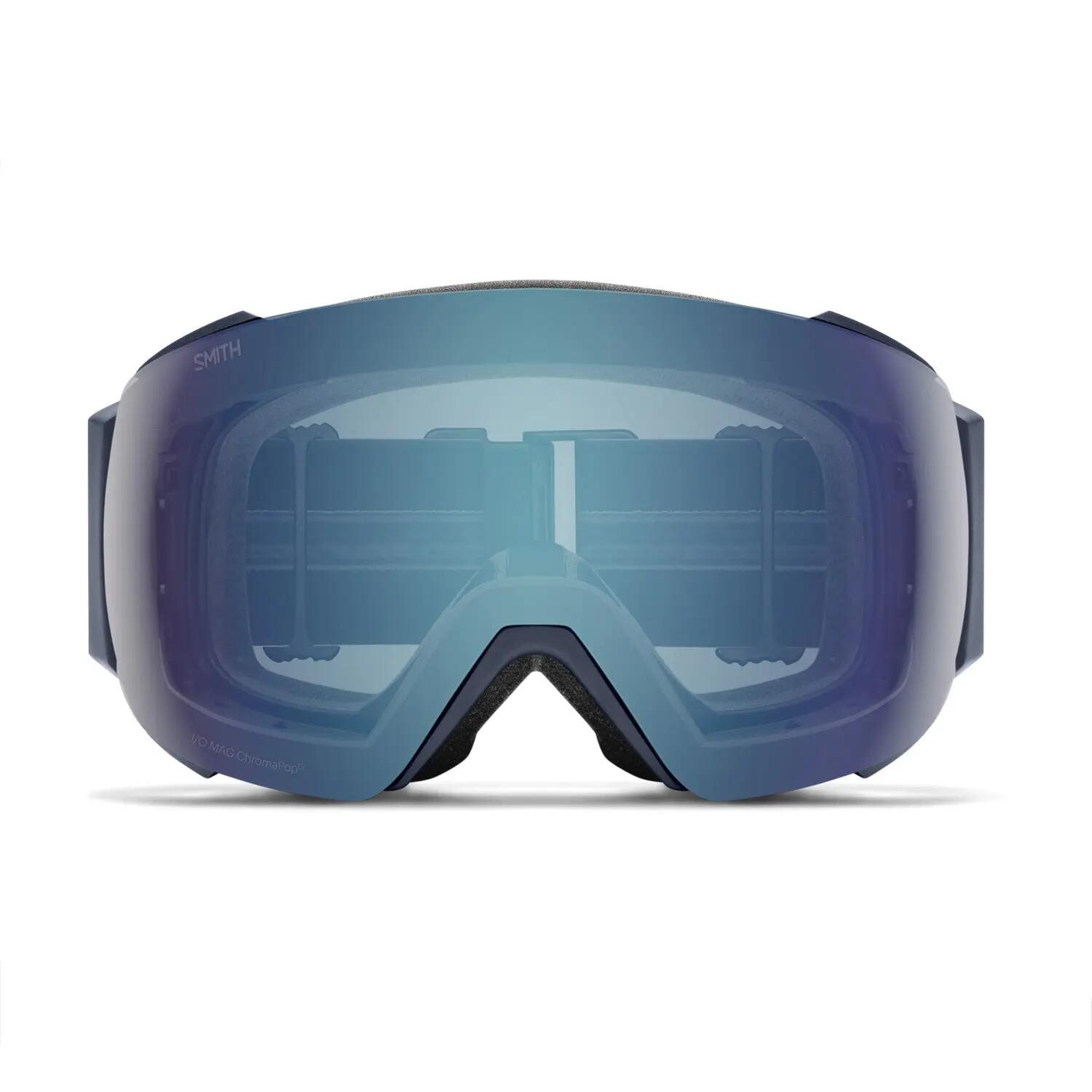 Masque Ski Io Mag Royal Navy Chromapop Everyday Blue Mirror Cat 2 + Cat 1 Homme 3/4