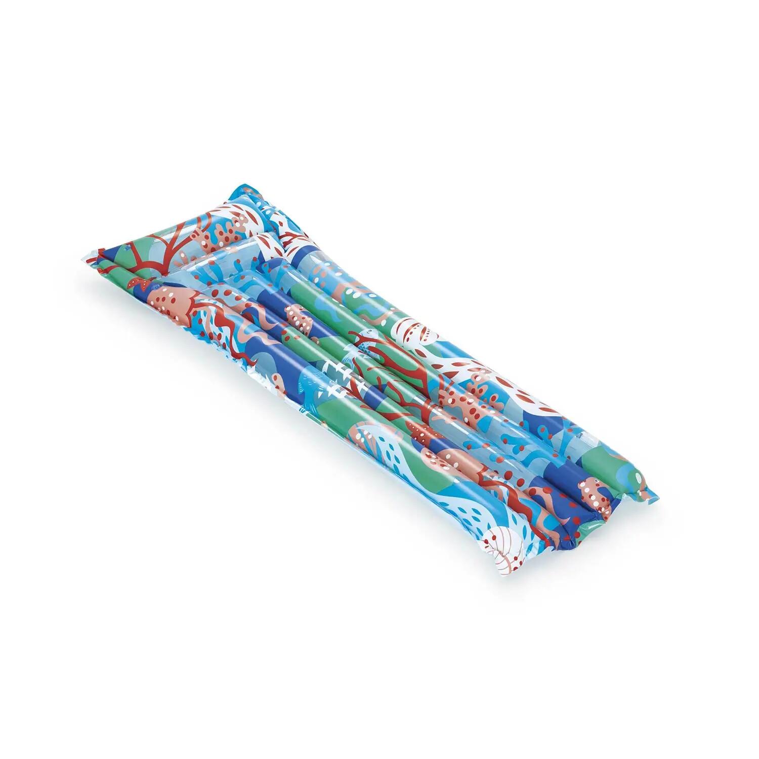 Dmuchany materac do pływania Bestway 44033-05 plażowy wodny duży 183x69 cm 3/11