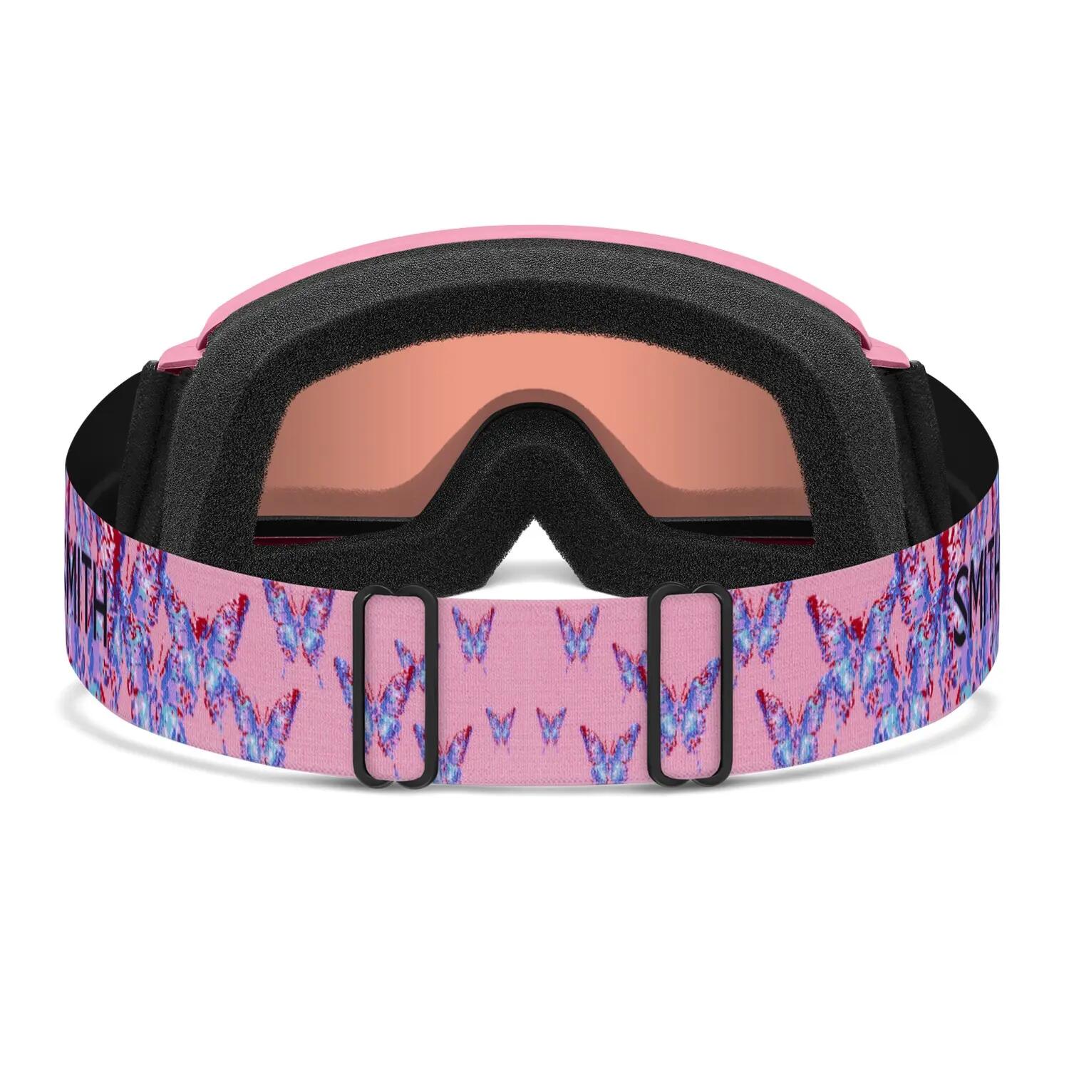 Gafas de esquí Rascal Bright Pink Lofi Butterfly Copper Antifog Cat 2 Niña 4/4