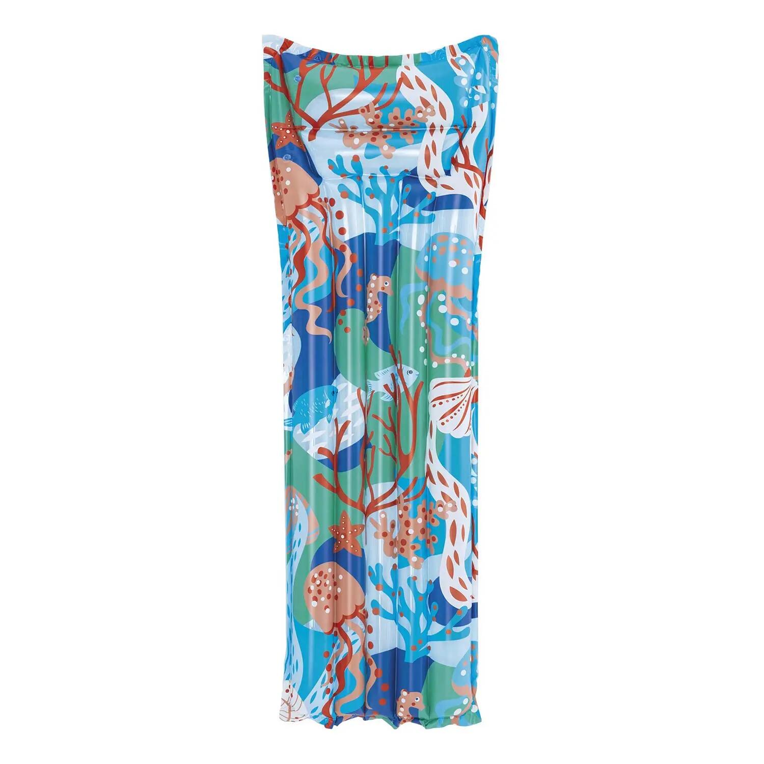 Dmuchany materac do pływania Bestway 44033-05 plażowy wodny duży 183x69 cm 2/11