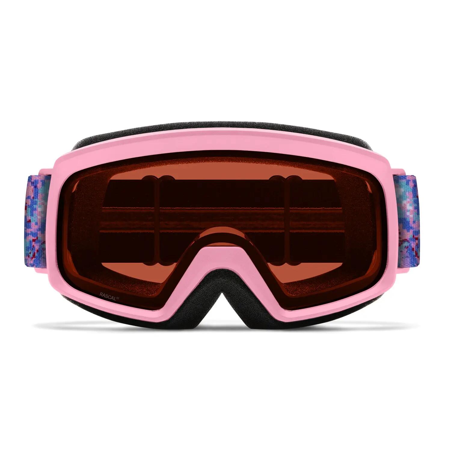Gafas de esquí Rascal Bright Pink Lofi Butterfly Copper Antifog Cat 2 Niña 3/4
