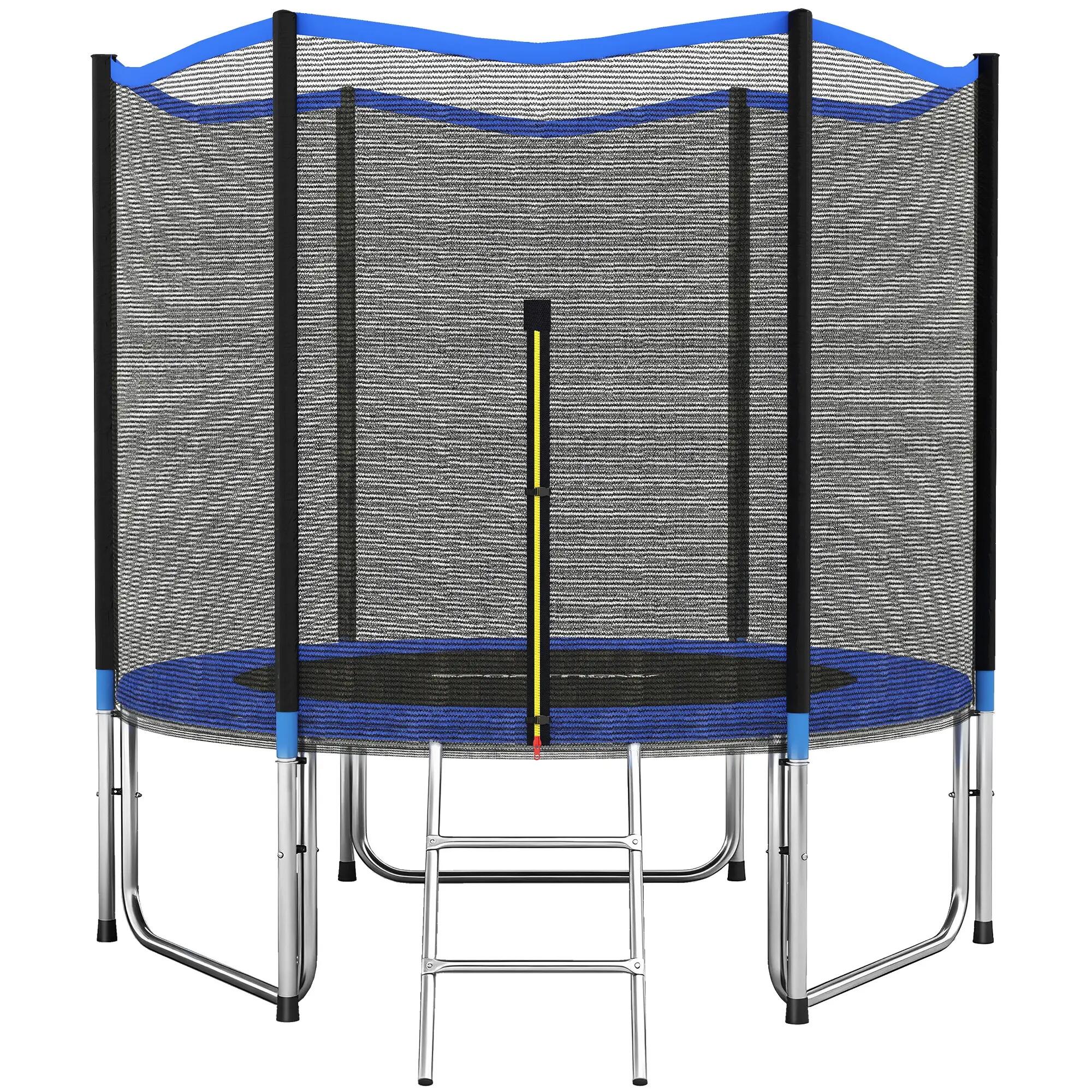 Trampoline d'extérieur Ø305 cm pour enfants avec filet de sécurité, échelle et c 1/9