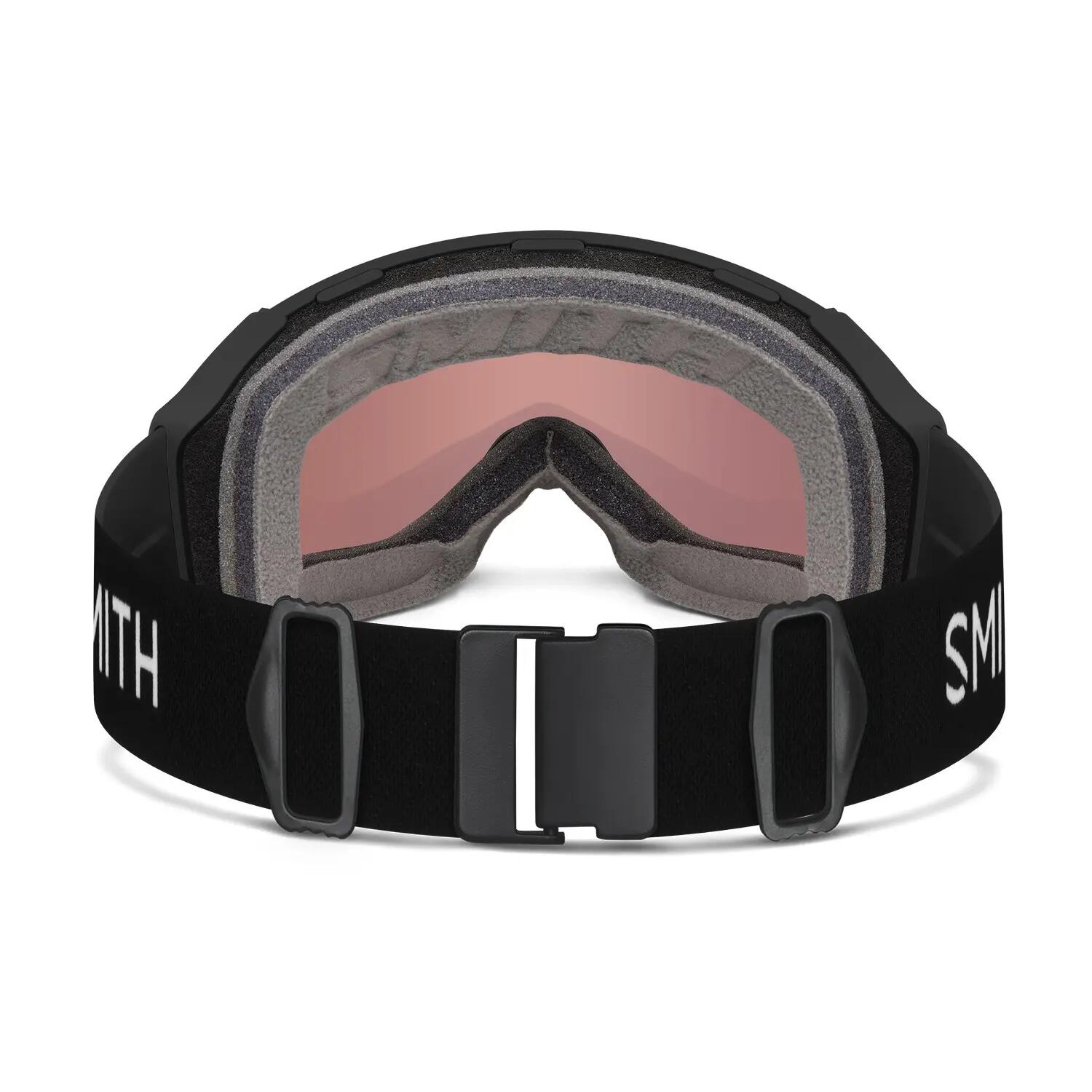 Masque Ski 4d Mag S Black Chromapop Everyday Blue Mirror Cat 2 + Cat 1 Homme 4/4
