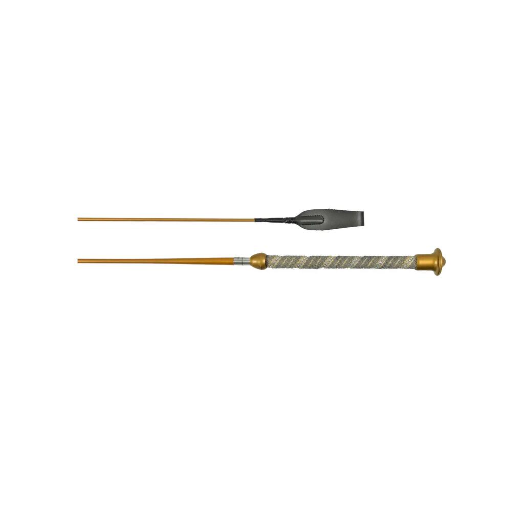 Stonr stripe flying whip with grip handle glossy shaft