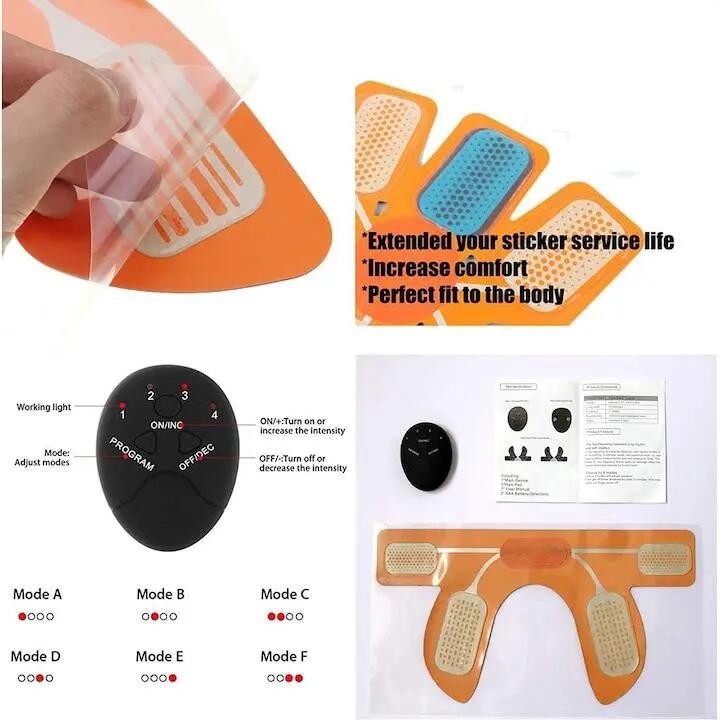 Appareil de fitness, QttvbTna, EMS, multicolore 5/5