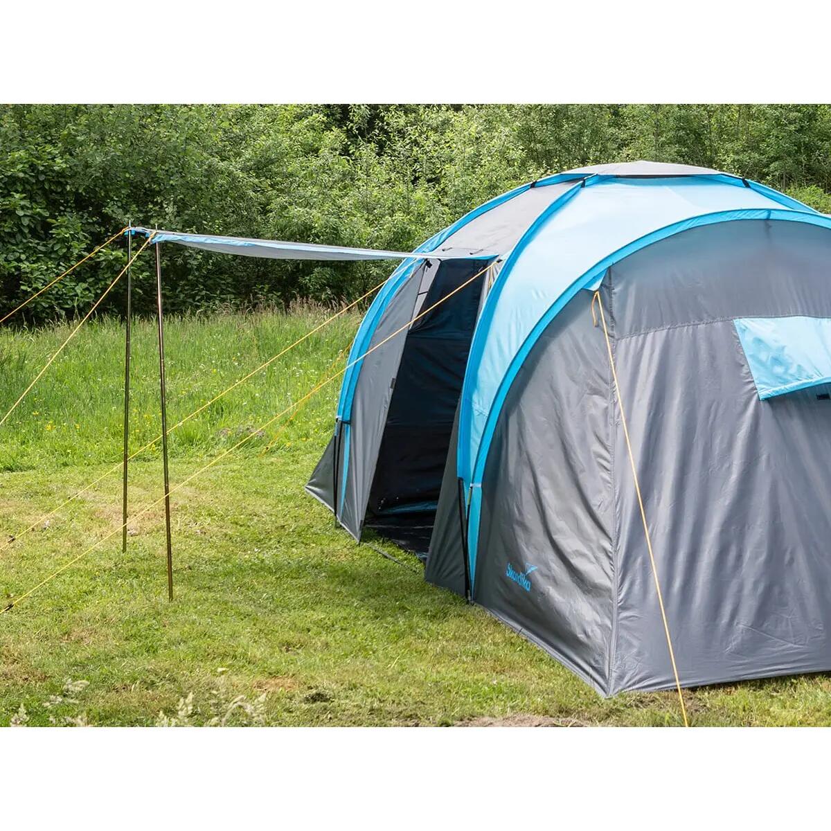 Gebraucht - Kuppelzelt Hammerfest 4 - 4 Personen - 2 Schlafkabinen 4/15