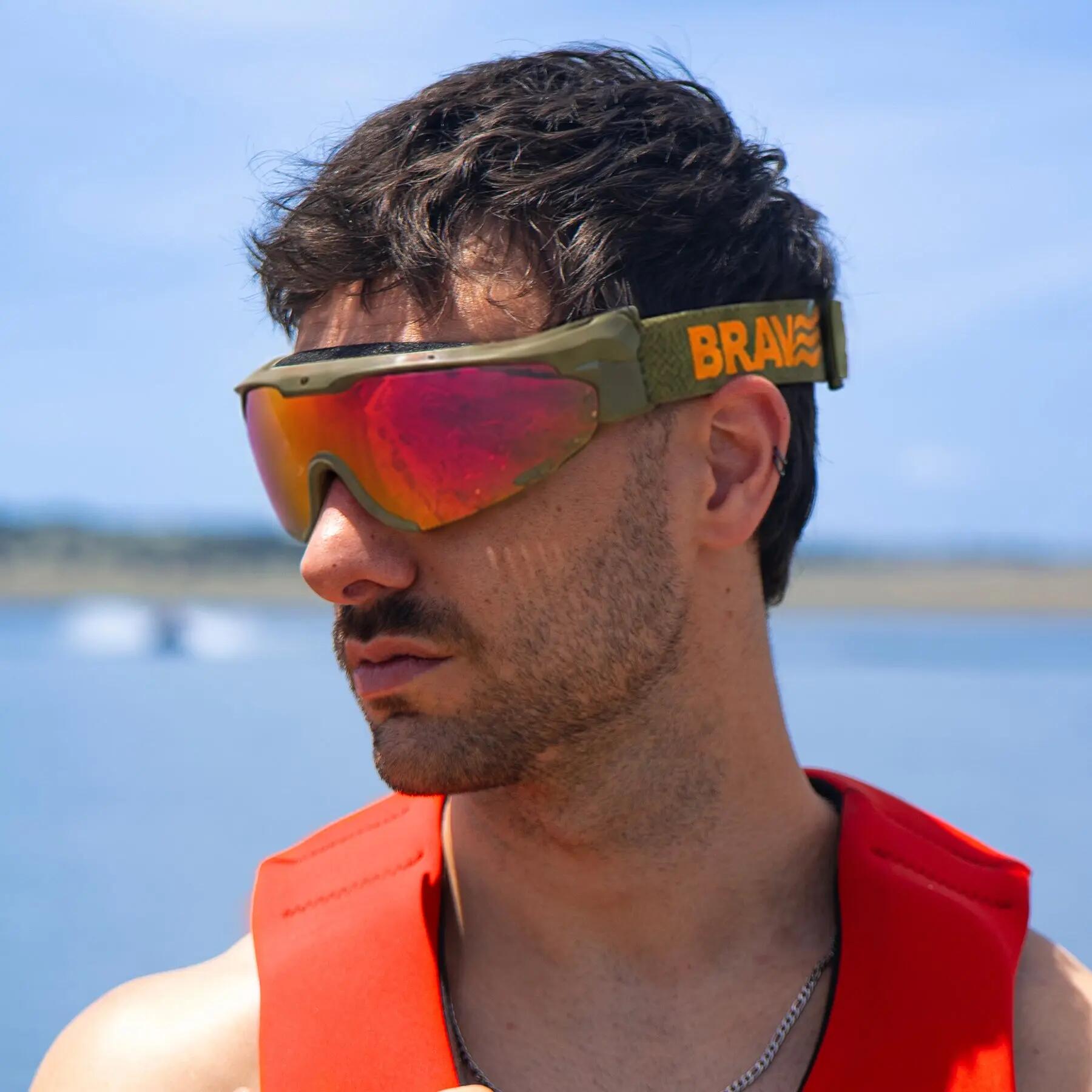 Gafas deportivas BRAVE FLIP Iron Field polarizadas UV400 Cat. 3 2/4