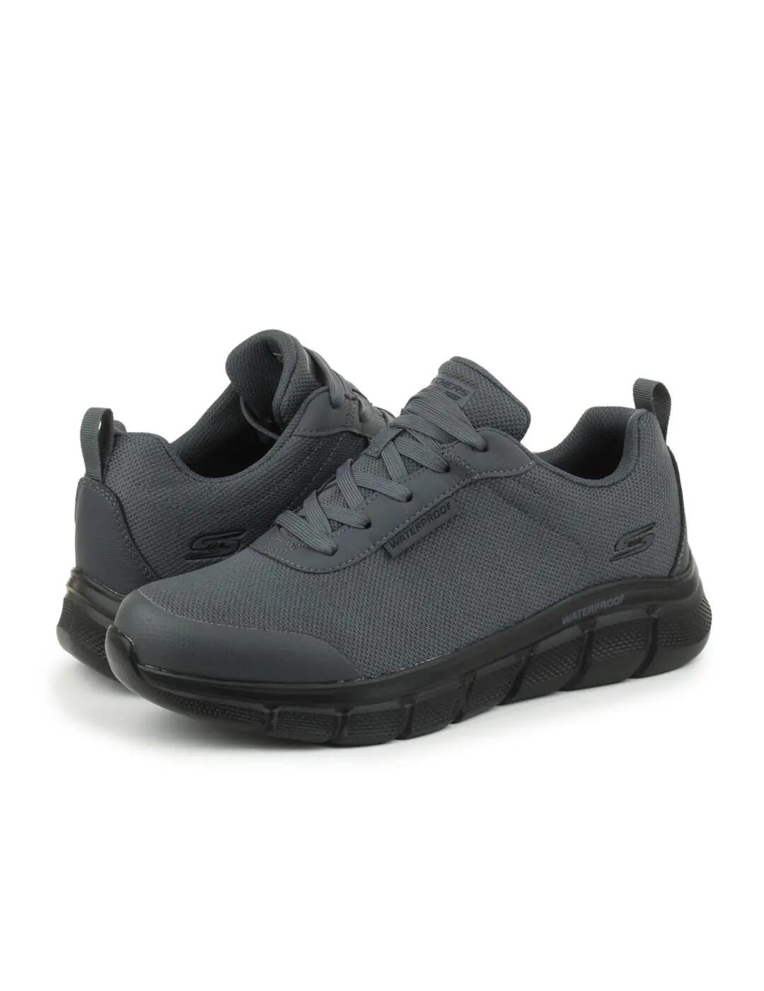 Scarpe da uomo Skechers 118111-ccl Grigie. 3/7