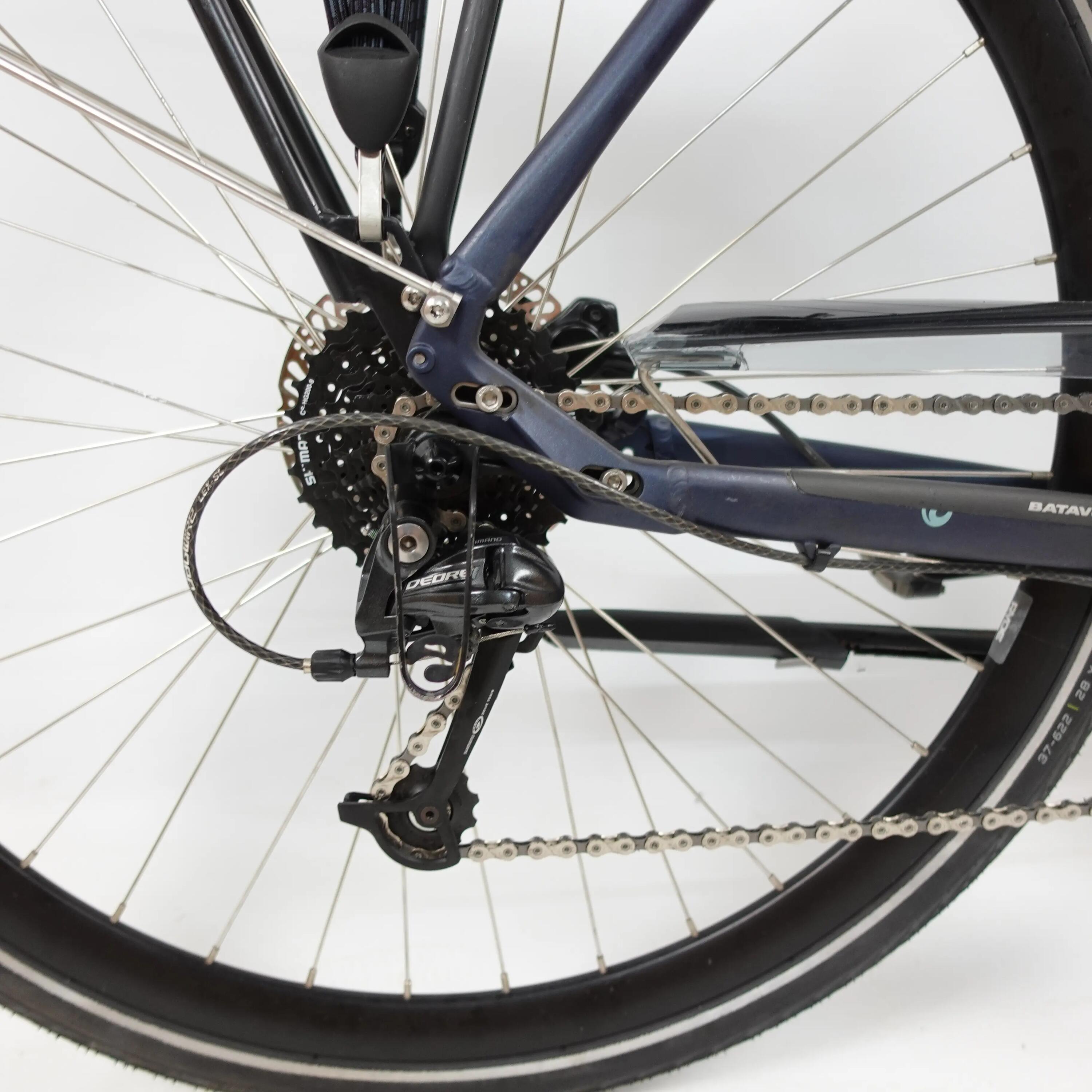 Reconditionné - Vélo de Randonnée - Batavus Avido Bleu - Bon 4/7