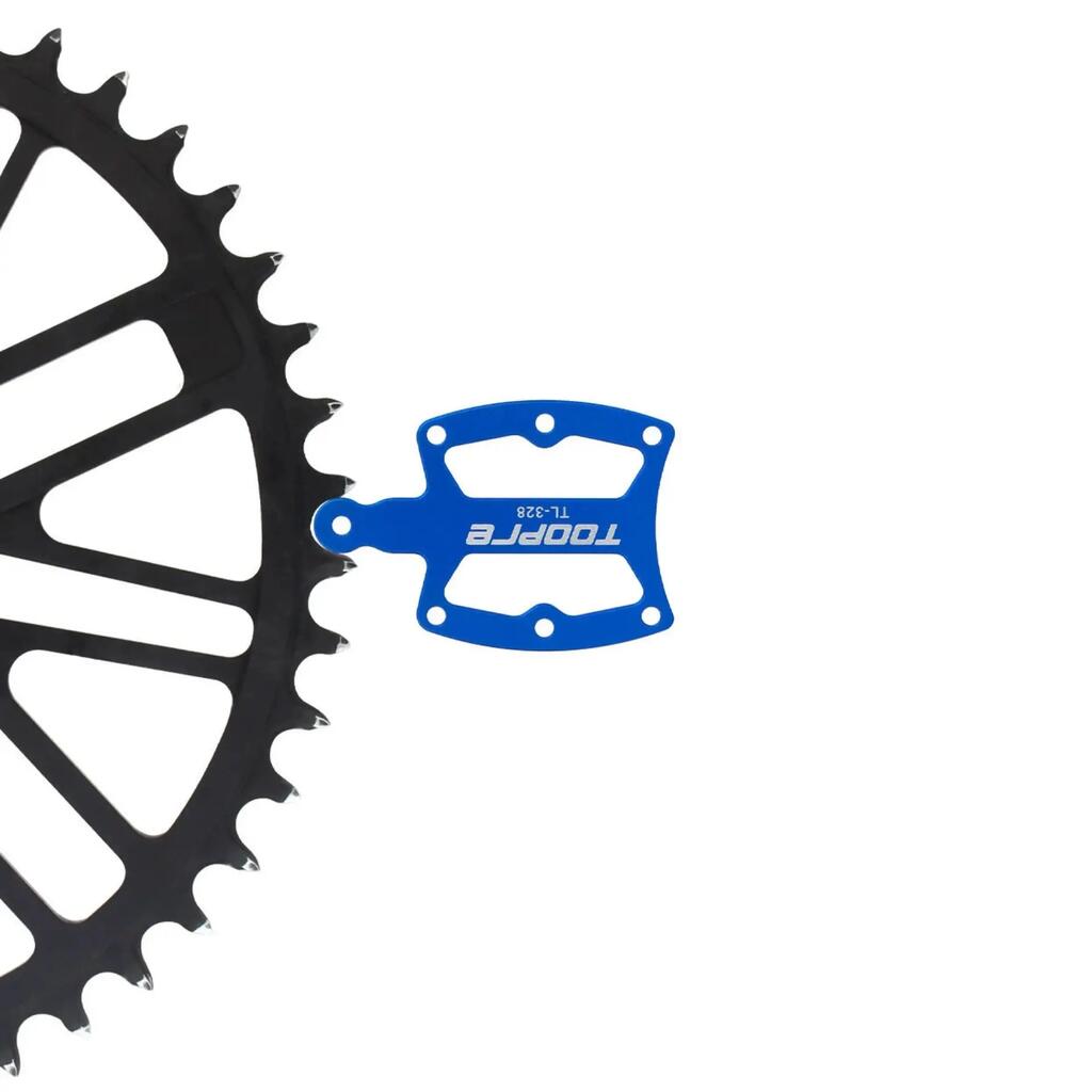 Wear gauge for Narrow-Wide chainring – tooth wear check tool for bike