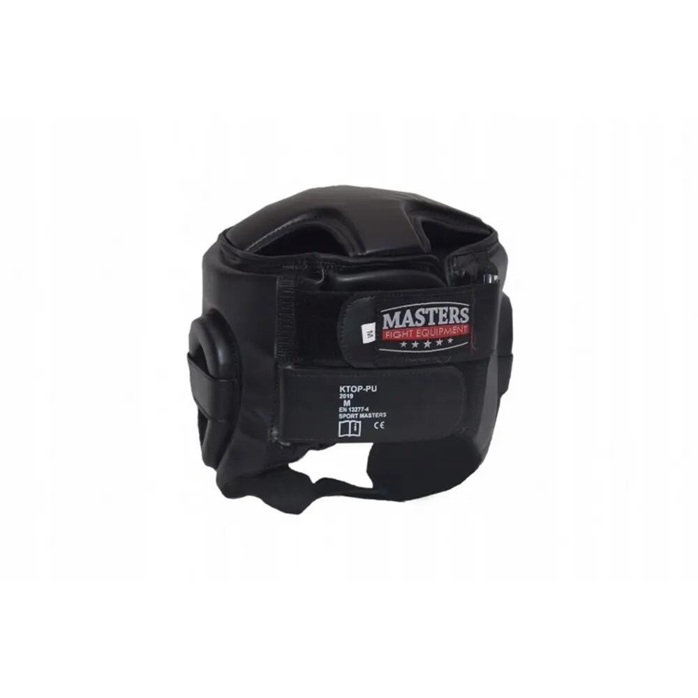 Casco Protector de Boxeo KTOPPU para Hombre Negro XS 2/3