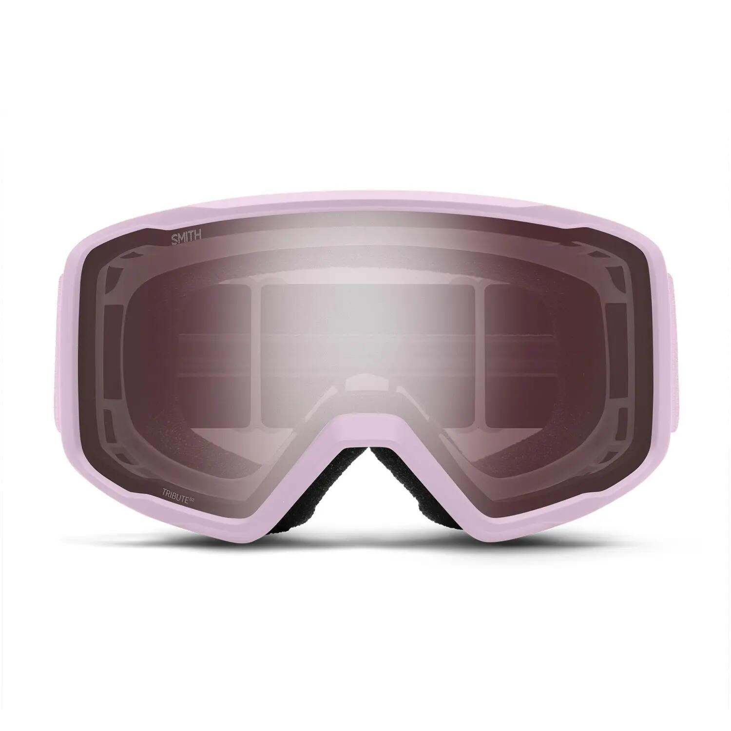 Máscara de esquí Tribute Pink Frost Ignitor Mirror Antifog Cat 2 Mujer 3/4