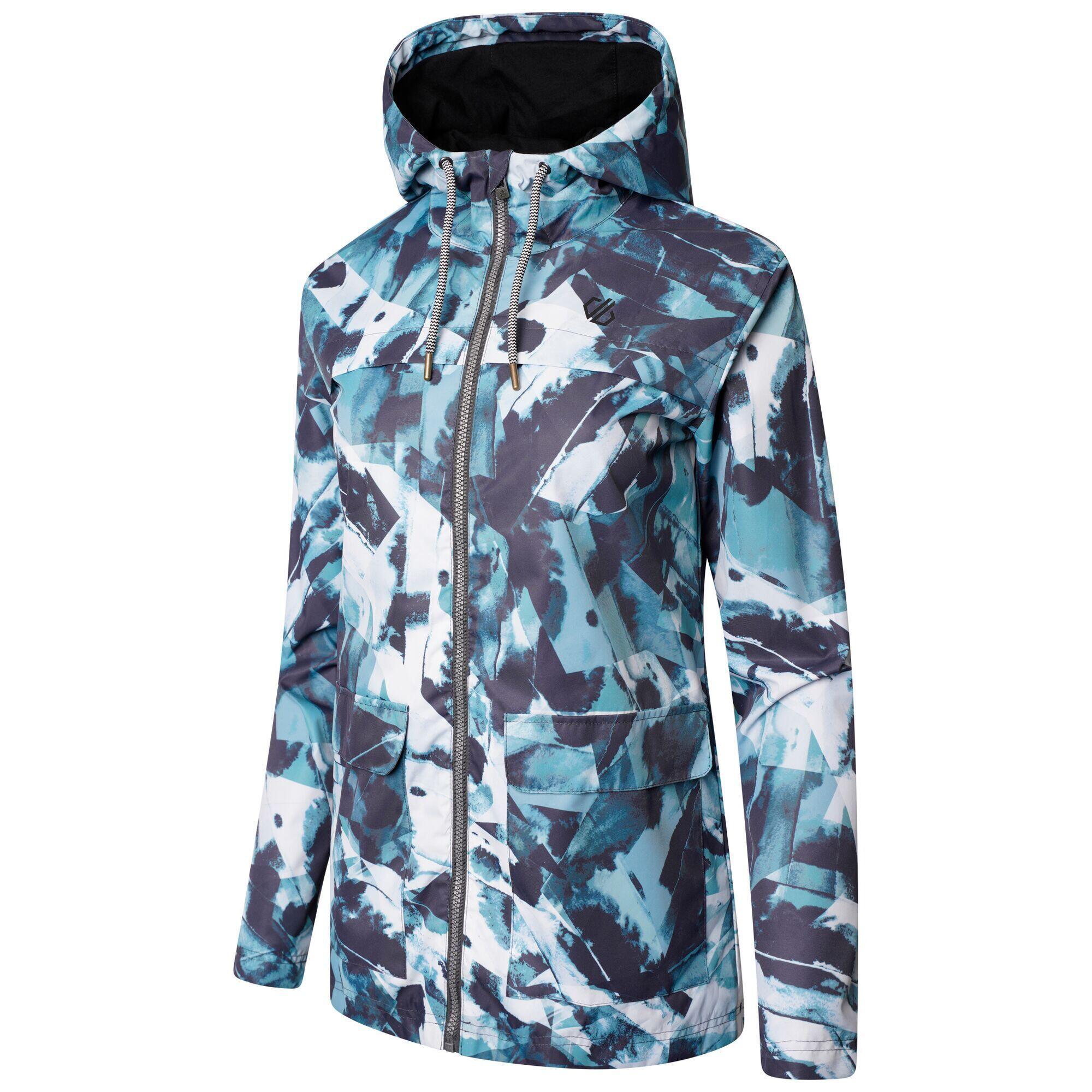 Womens/Ladies Deviation II Abstract Padded Jacket (Dragonfly Ink) 3/5