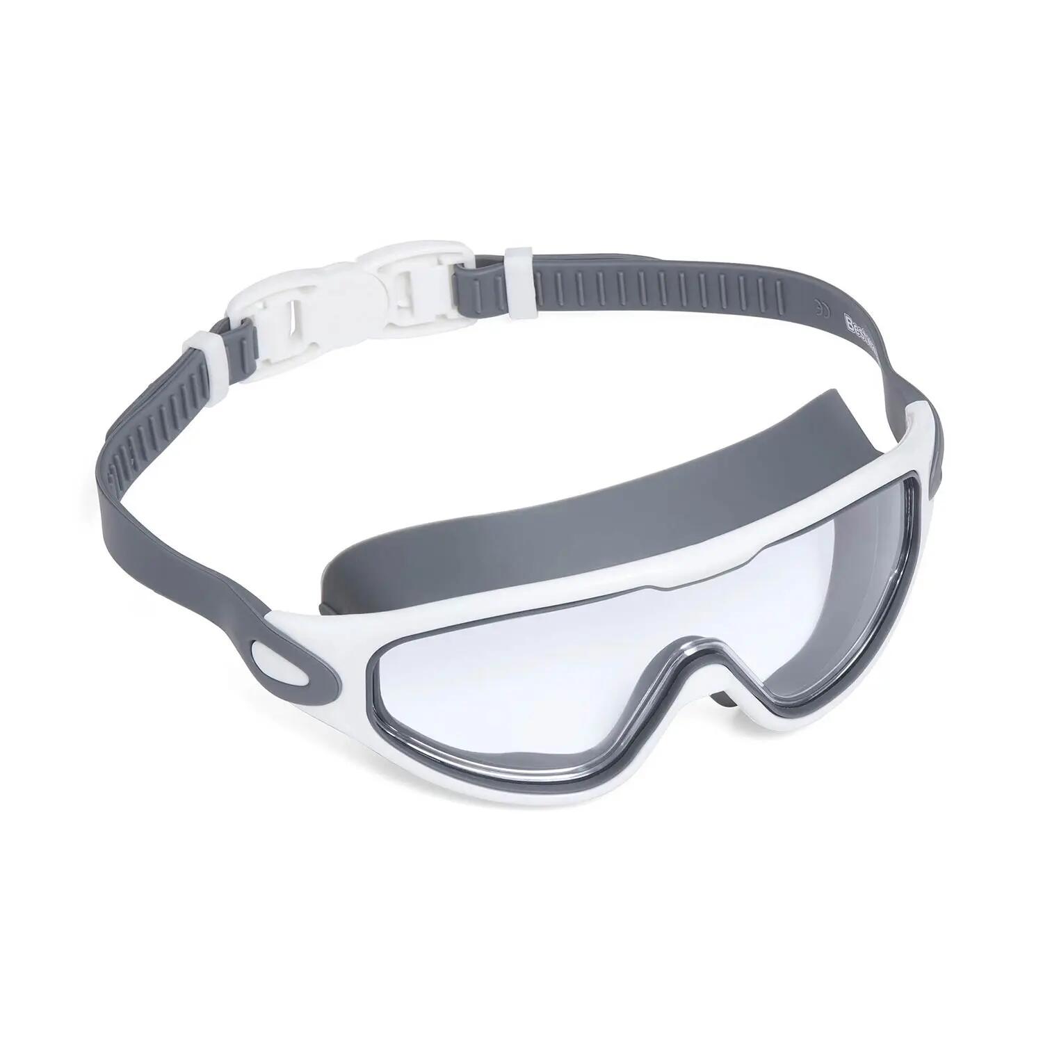 Okularki do pływania Bestway okulary Gogle na basen do wody szare 3/12