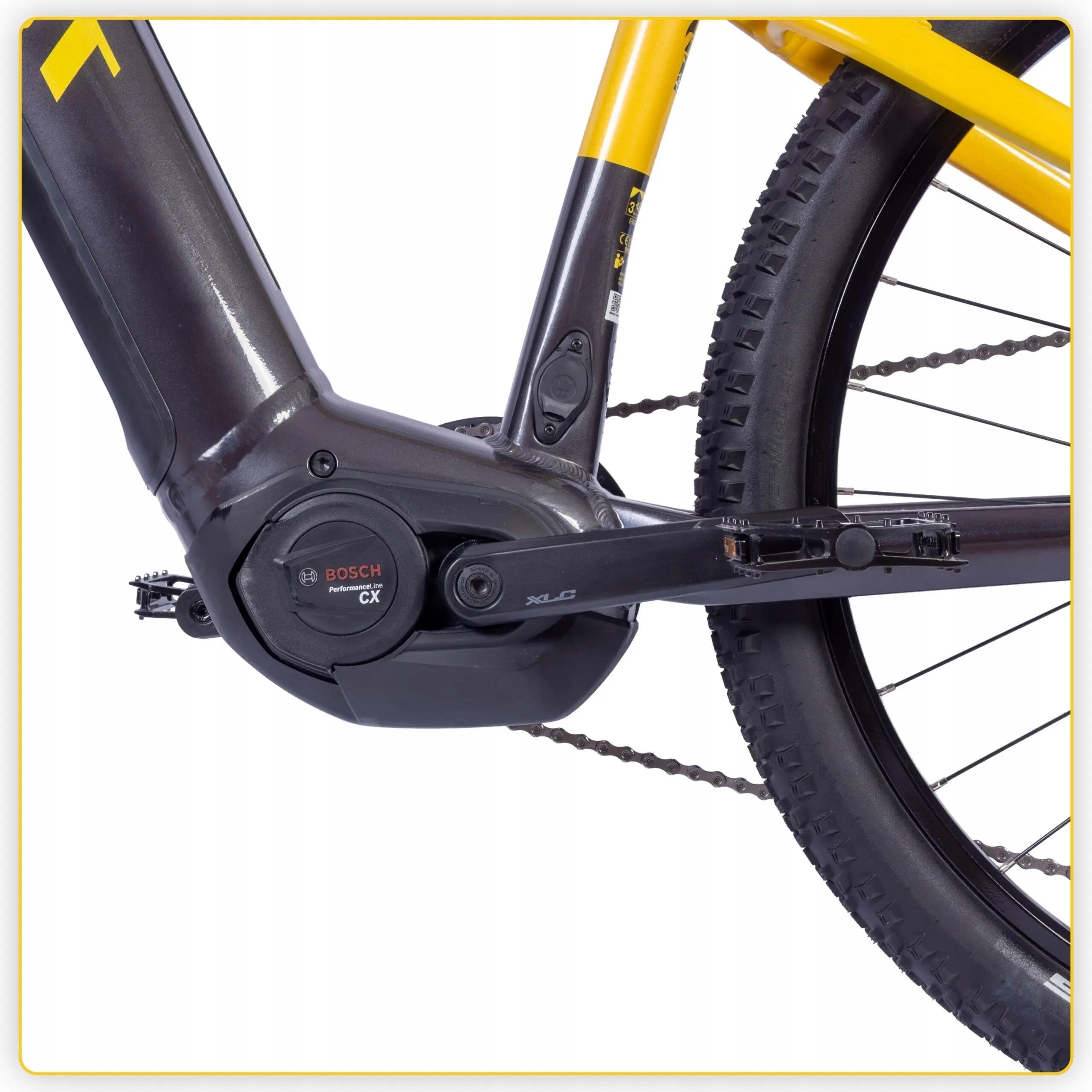 Rower elektryczny górski 27,5" E-Teru Advanced, 11 biegów 11/15