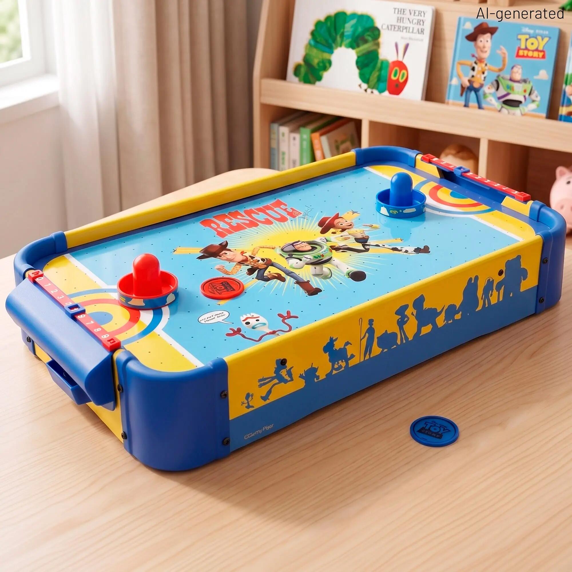 Toy Story Mesa de Air Hockey 53x31x9 cm 2/7