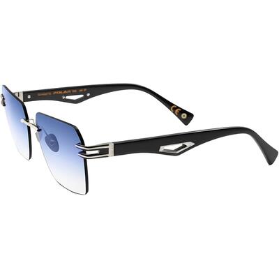 Unisex zonnebril polar gold 6000 48/q cat. 2 zwart met polarisatie