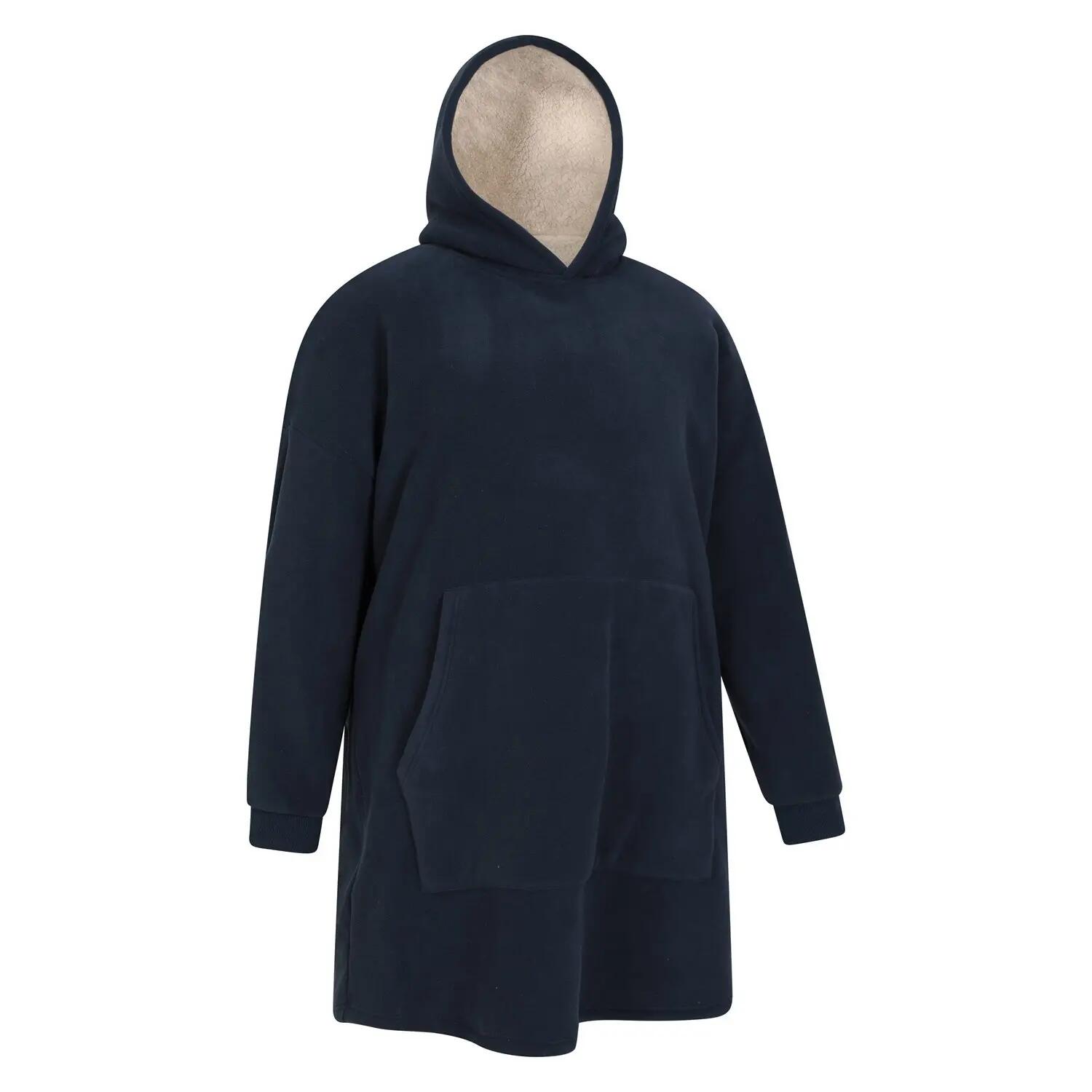 Coperta Con Cappuccio Uomo Mountain Warehouse Snug Blu Navy 3/4