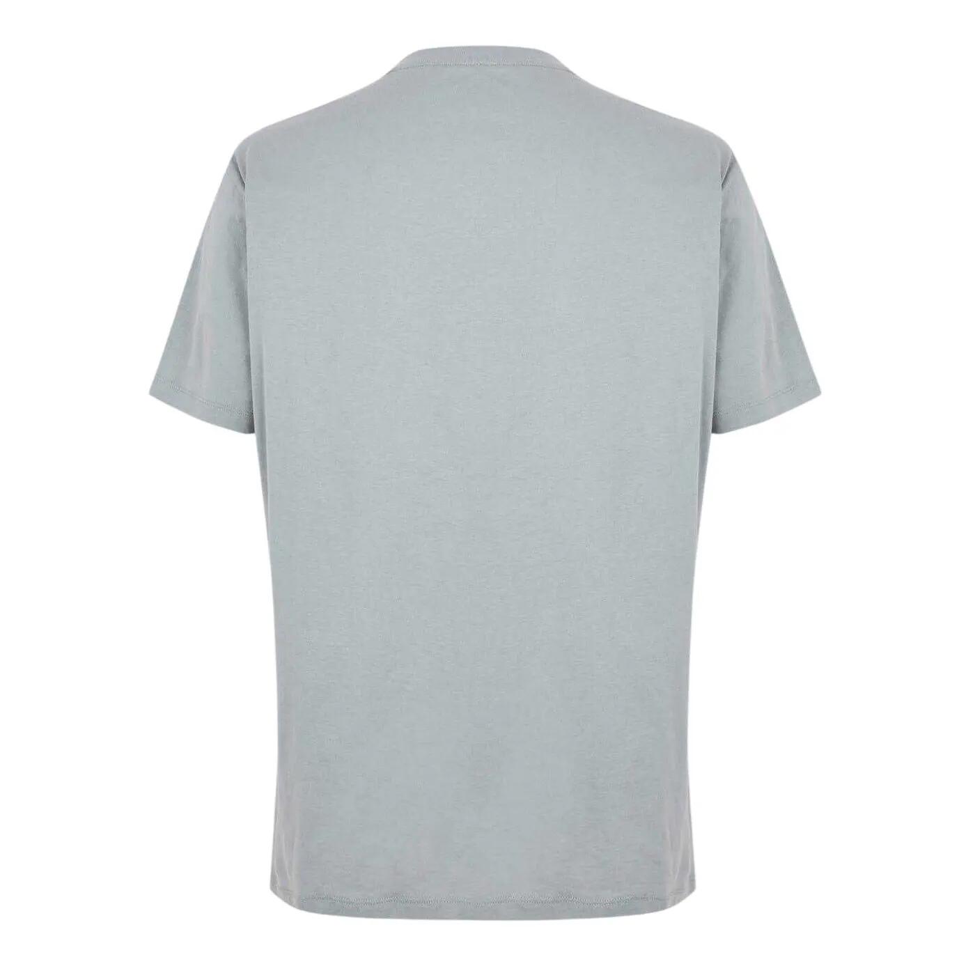 Mens Embossed TShirt (Grey) 3/4