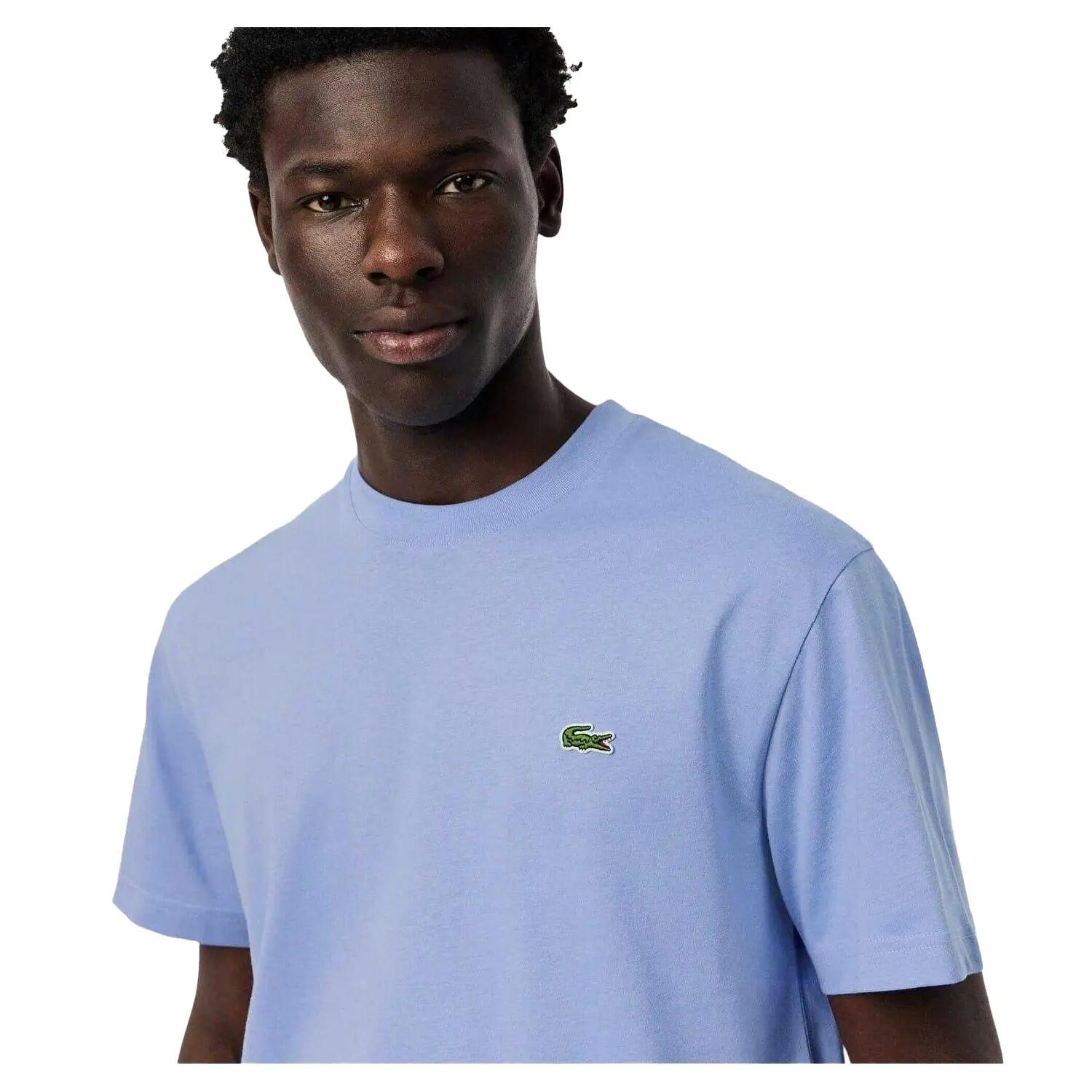 Mens Embroidered Logo TShirt (Delft Blue) 4/4