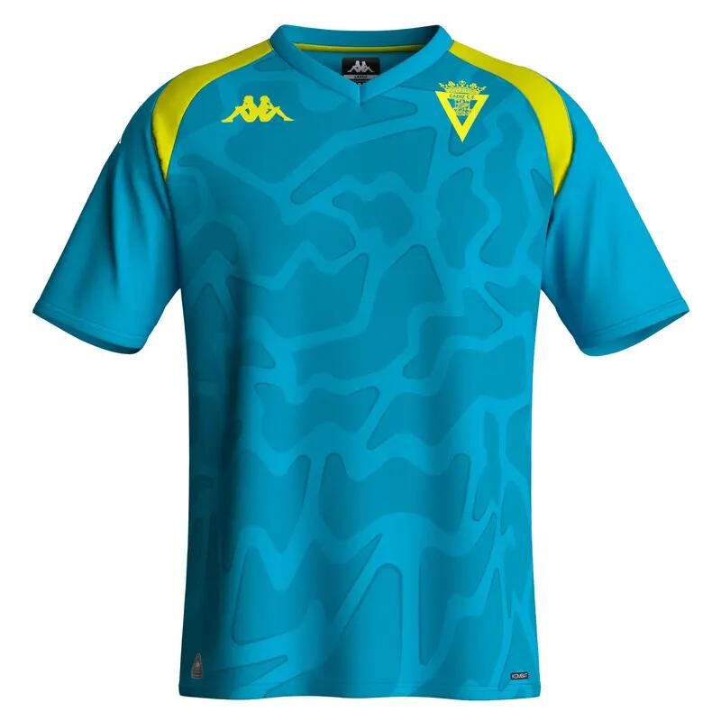 Camisola - Futebol - Homem - Regular, Manga Curta, GK2027 - Azul/Amarelo 1/1