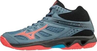 Schoenen - indoor - dames - comfortabel, stabiel - grijs/roze