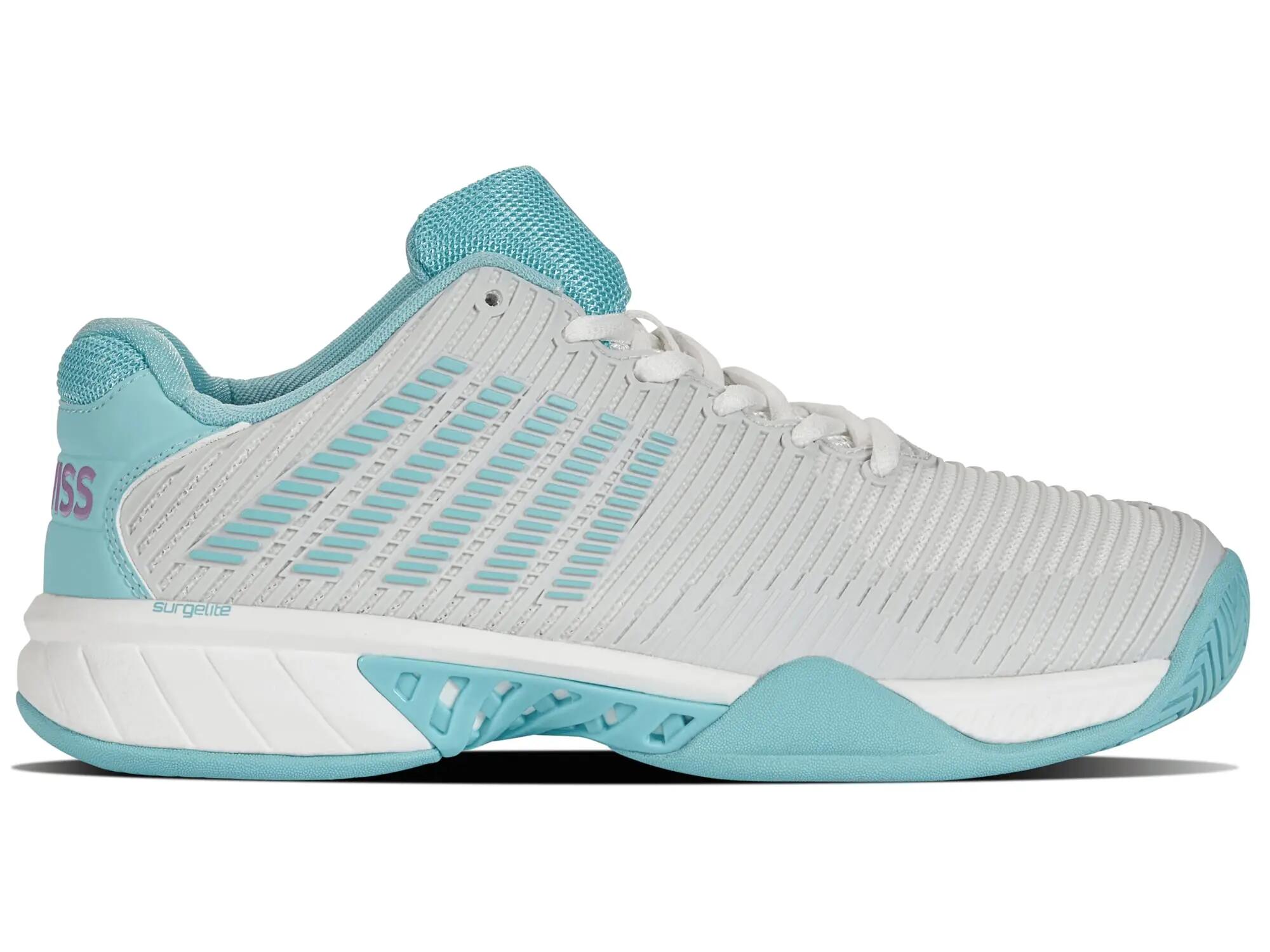 scarpe - tennis - donna - leggere, stabili - Hypercourt Express 2 - bianco/blue 4/4