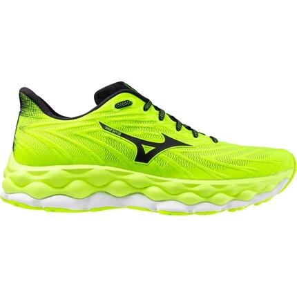 Chaussures, course, homme, amorti, wave sky 8, bleu