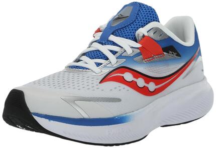 Chaussures - course - enfants - légères, respirantes - ride 15 - blanc/bleu