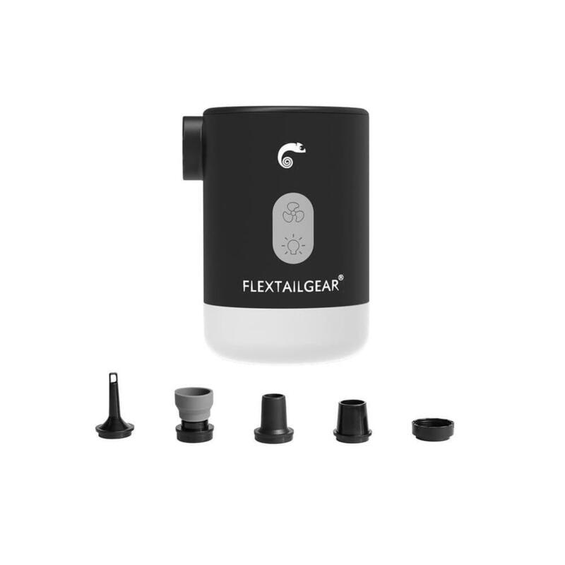 Flextailgear Max Pump 2 Pro 多功能充氣泵連營燈 (USB充電) - 黑色