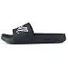 unisex - strand - sandalen - comfortabel, met logo - script slides - schwarz 3/4
