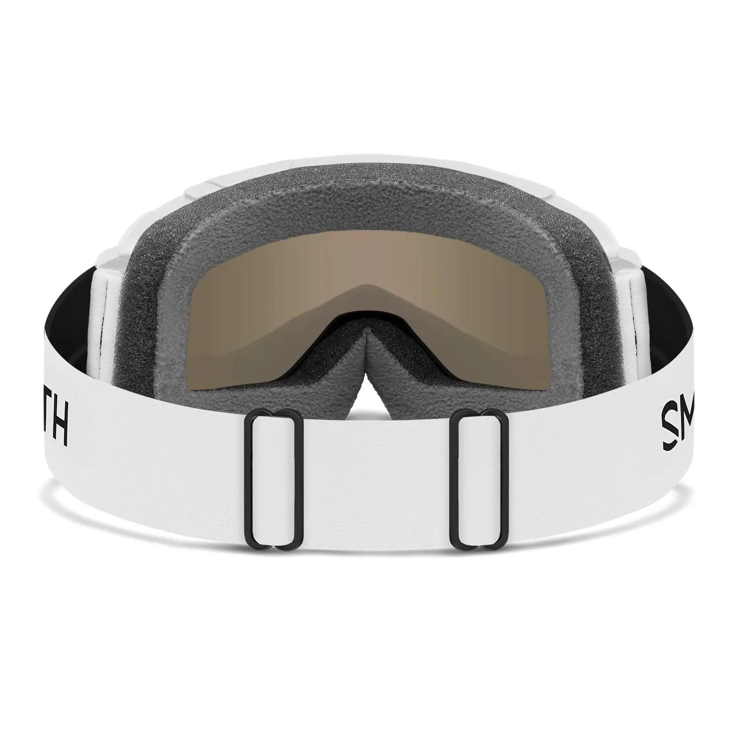Masque De Ski Grom White Green Solx Mirror Antifog Cat 3 Garçon 4/4