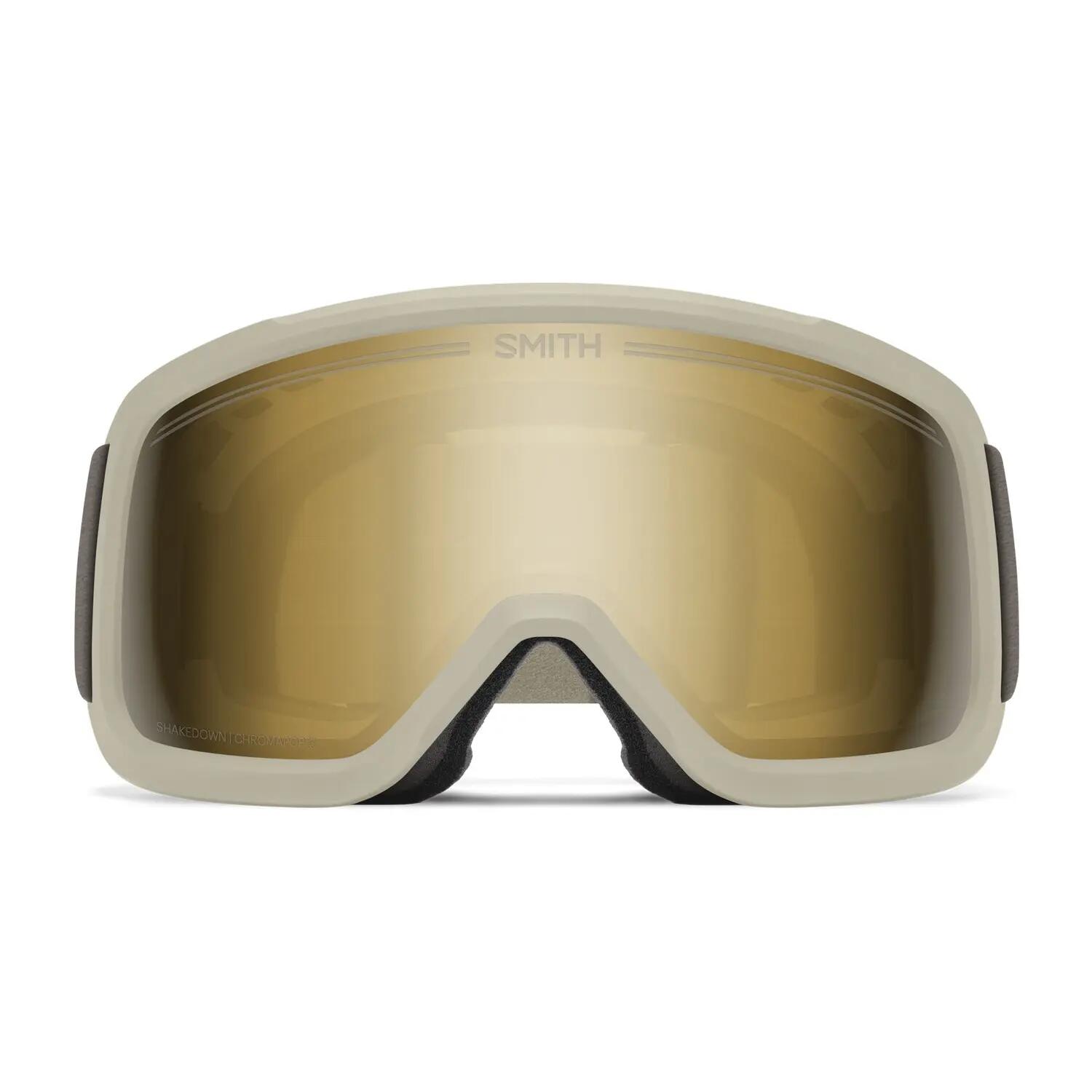 Masque Ski Shakedown Chalk Chromapop Sun Black Gold Mirror Cat 3 + Cat 1 Homme 3/4