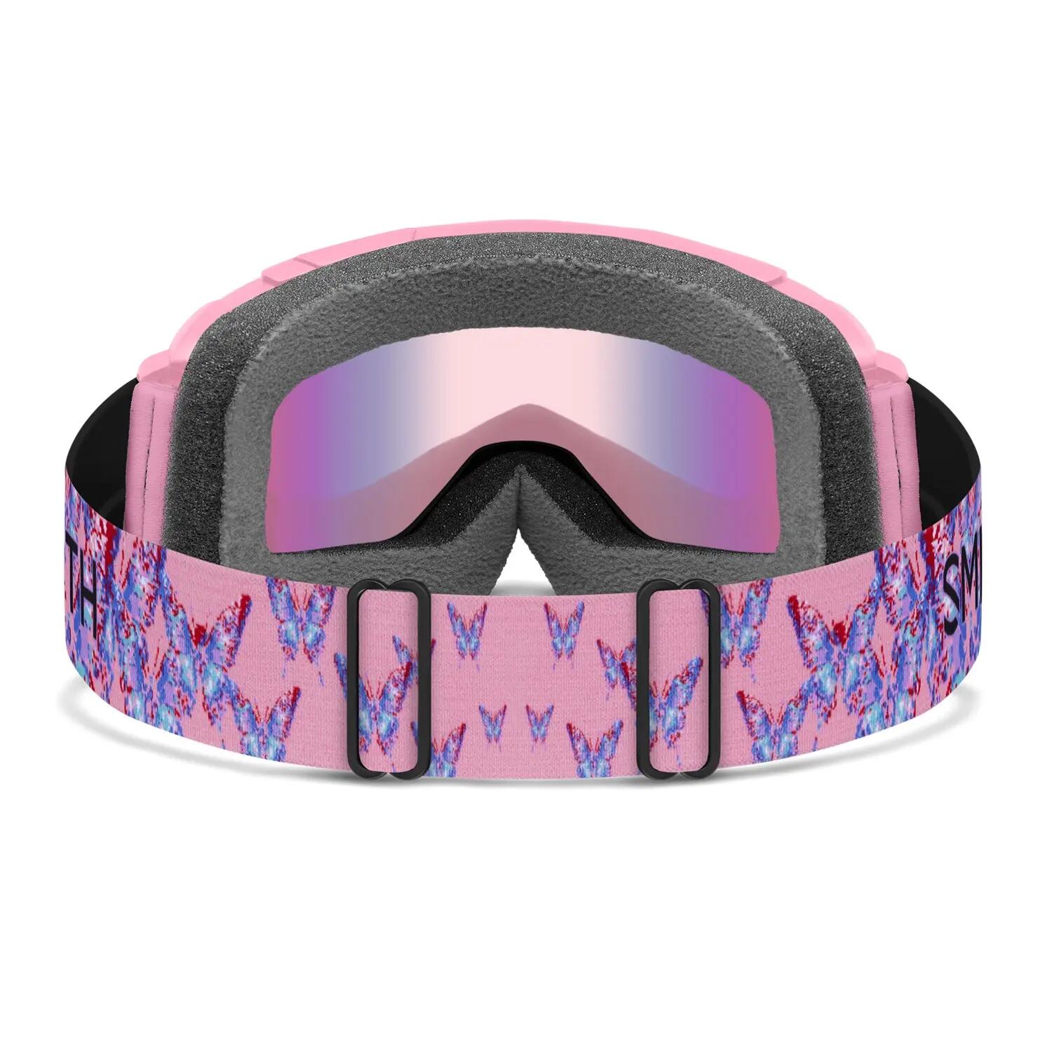 Masque Ski Grom Bright Pink Lofi Butterfly Red Sensor Mirror Antifog Cat 1 Fille 4/4