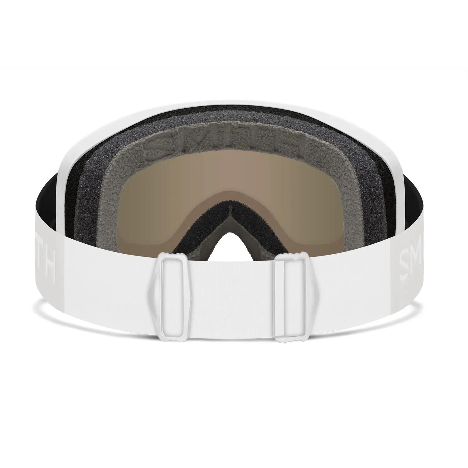 Men's Blazer Ski Goggles - White Green Solx Mirror Antifog Cat 3 5/5
