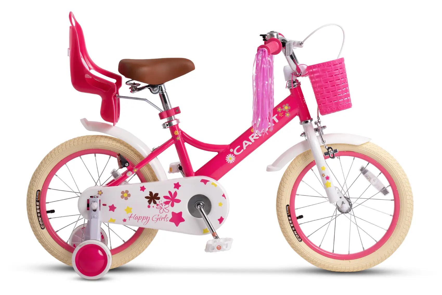 Bicicletă Copii Happy Rosu