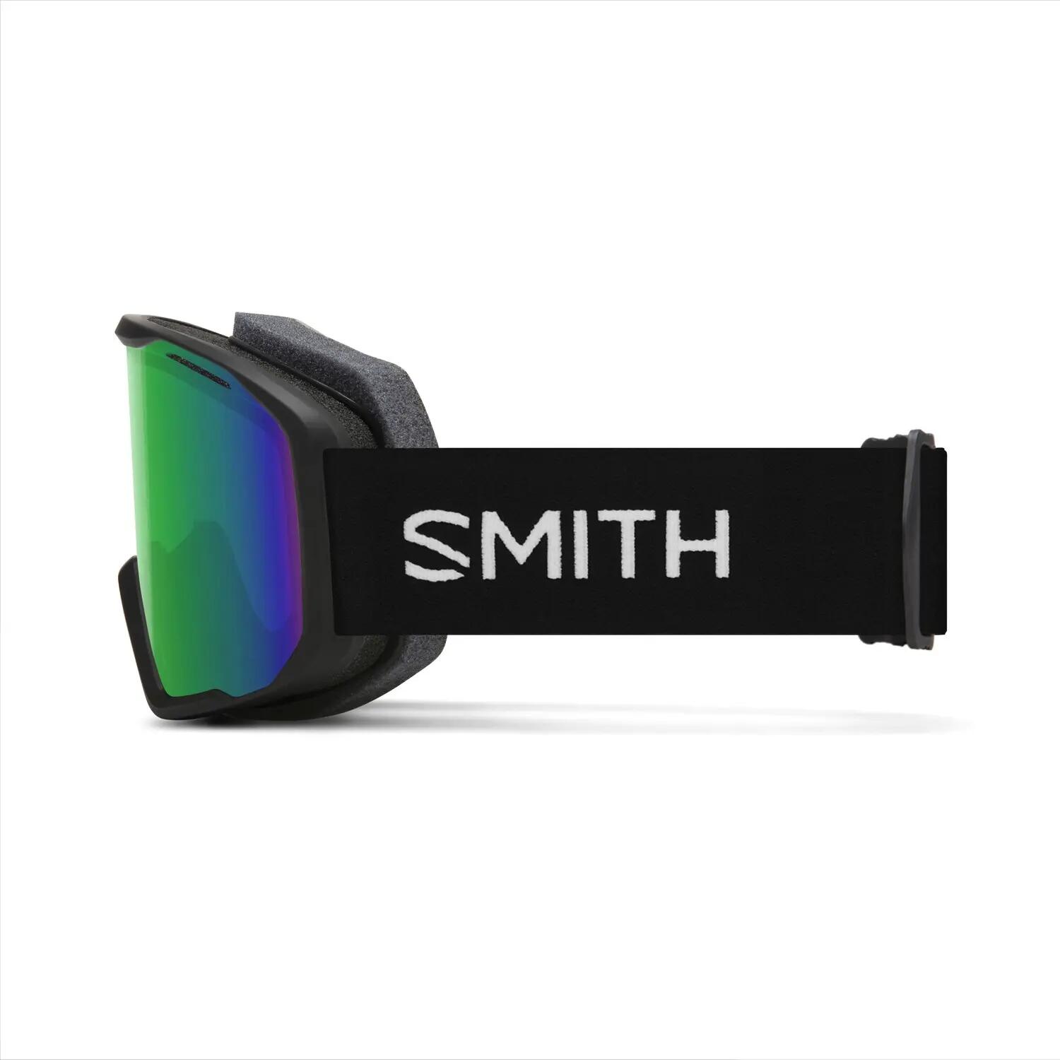Masque De Ski Blazer Black Green Solx Mirror Antifog Cat 3 Homme 3/5