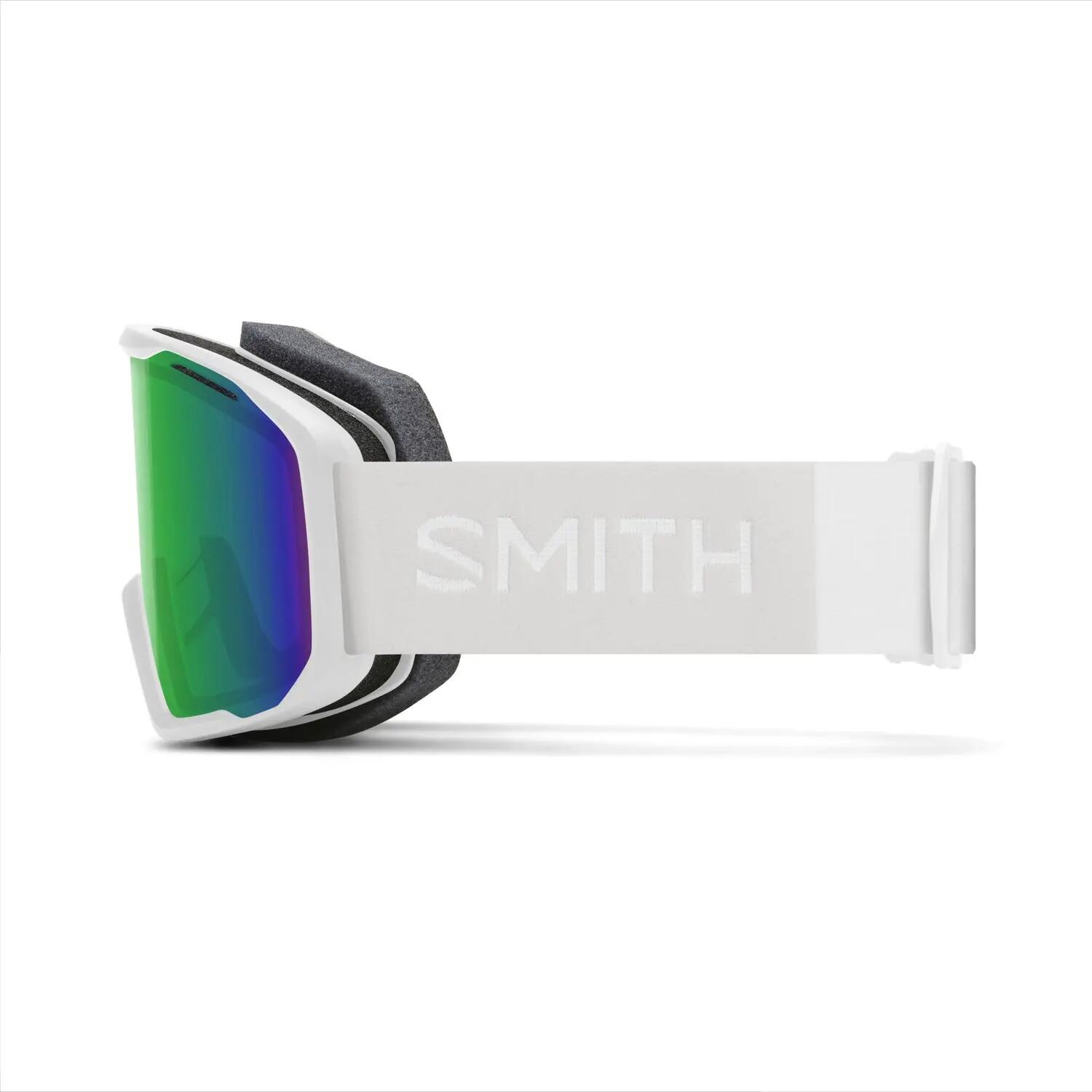 Men's Blazer Ski Goggles - White Green Solx Mirror Antifog Cat 3 2/5