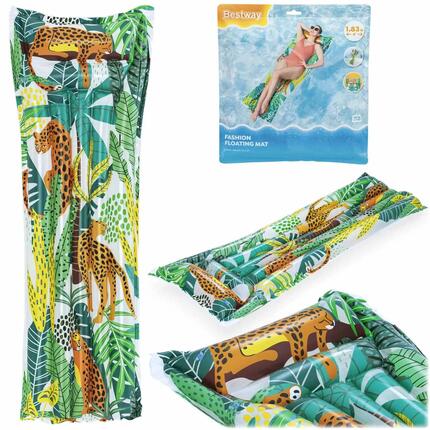 Dmuchany materac do pływania Bestway 44033-06 plażowy wodny duży 183x69 cm