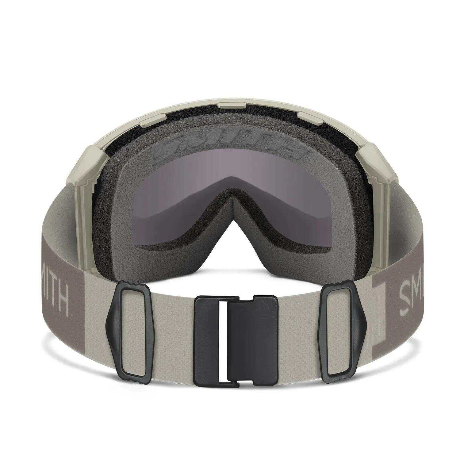 Masque Ski 4d Mag Xl Chalk Chromapop Sun Black Gold Mirror Cat 3 + Cat 1 Homme 4/4