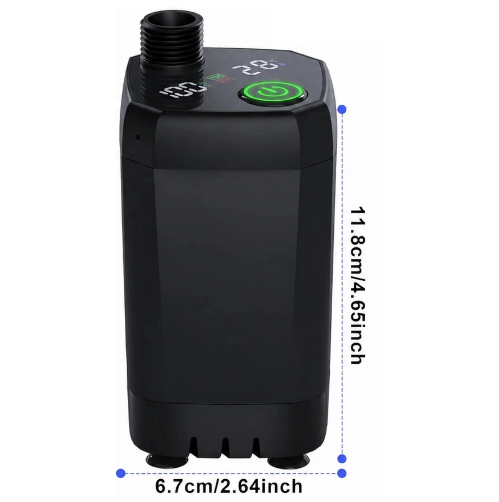Douche portable électrique camping rechargeable USB-C 6000 mAh écran LED 4 modes 6/6